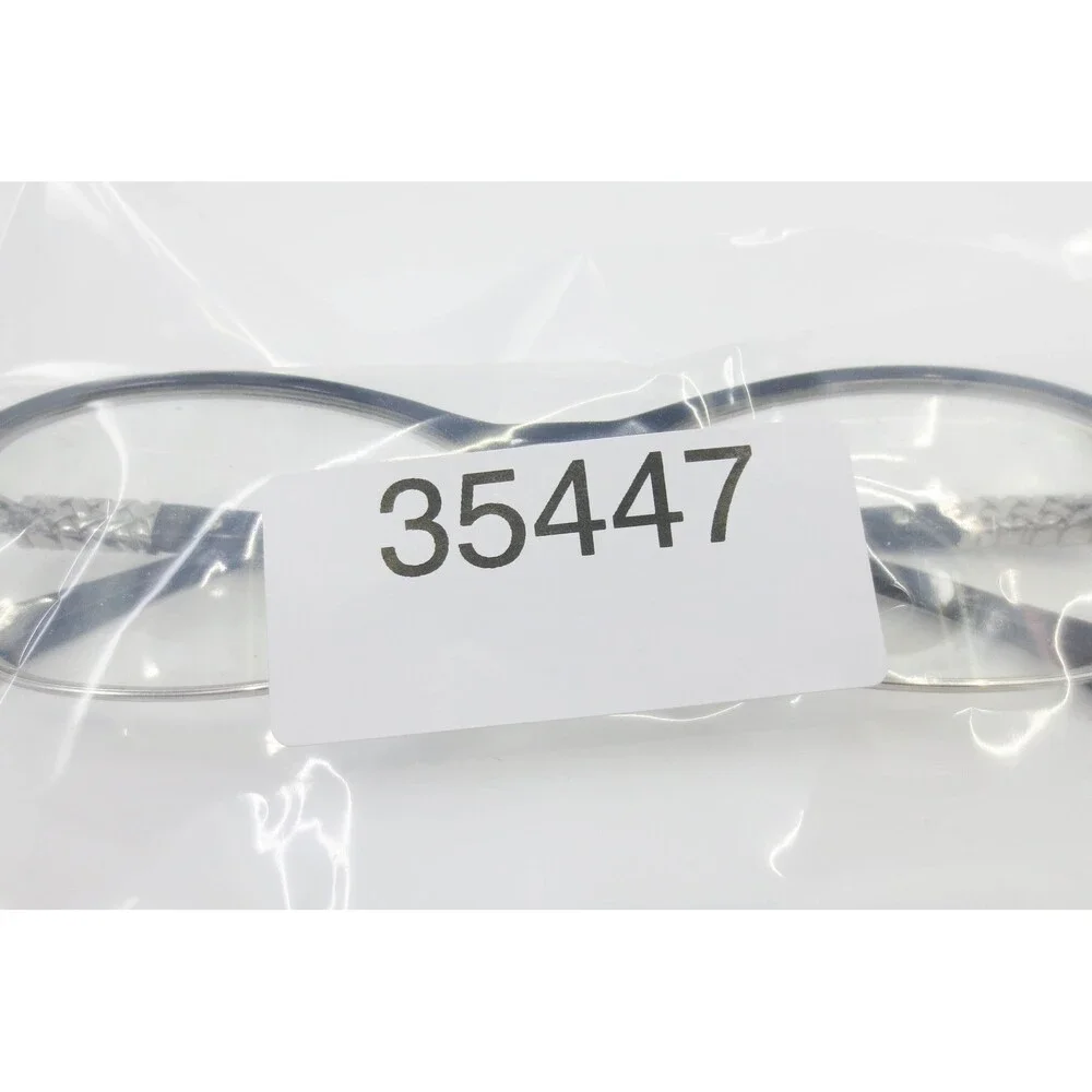 Vogue VO 4057-B 352 Black Silver Rectangular Eyeglasses Frames 52-17-135 Womens